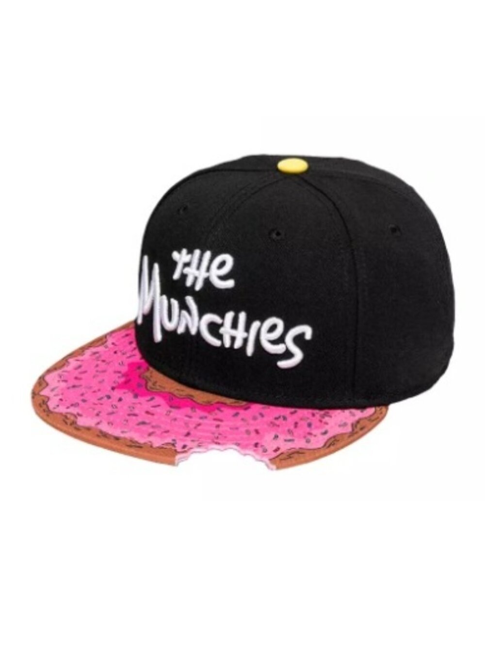 NWOT “The Munchies” Embroidered Snapback Hat | Funny Streetwear